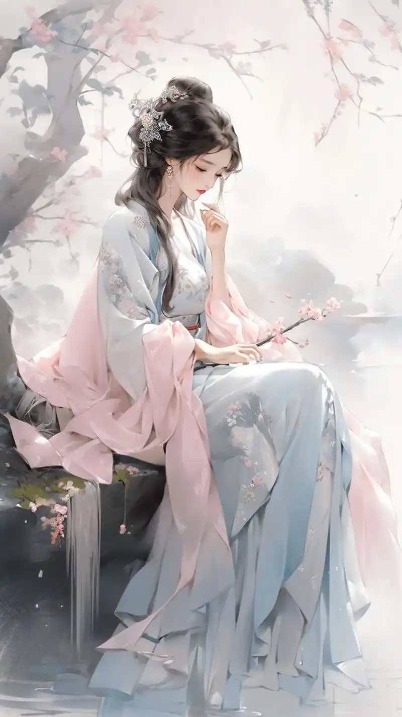 人生不如意事十有八九.#硬图配硬曲 #配图 #古装仙女插画图 - 抖音