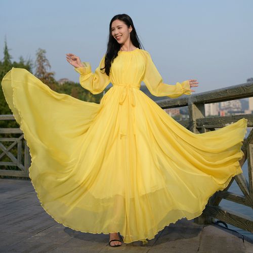 三亚海边拍照沙滩裙