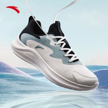 anta安踏漫步丨轻质跑步鞋男夏季网面透气软底慢跑鞋休闲运动鞋