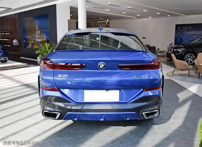 宝马x6"量子蓝",真帅