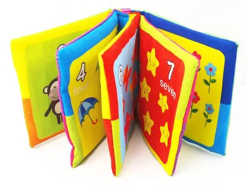 促销婴儿宝宝布书早教益智儿童撕不烂厂家0--1-2