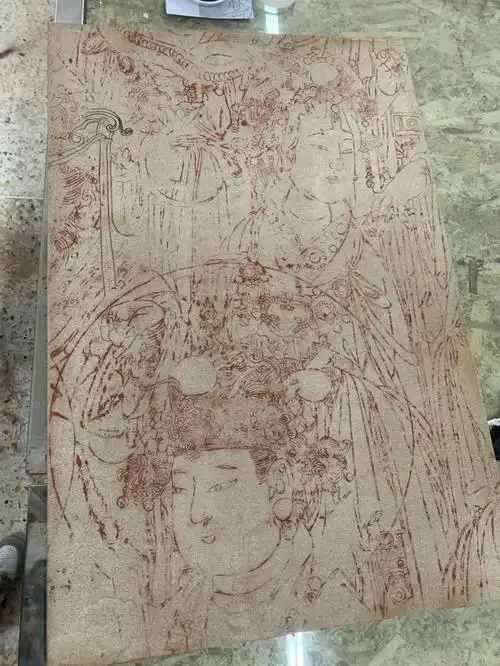 永乐宫壁画水星临摹