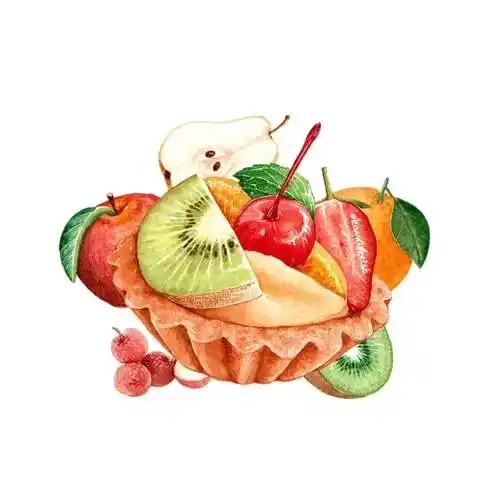 深夜食堂开张啦~15款水彩美食,等你开吃