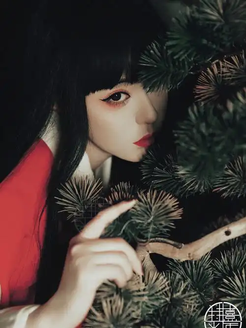 和风妖怪感写真以为是美女想不到是个病娇