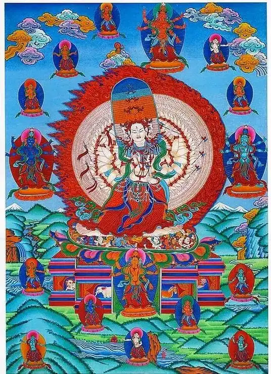 祈福安祥瑞 藏传佛教 大白伞盖佛母#福运多多 #大吉大利#诸 - 抖音