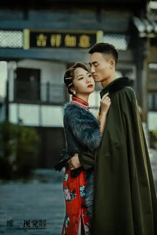 唯一客片赏军阀太太婚纱照