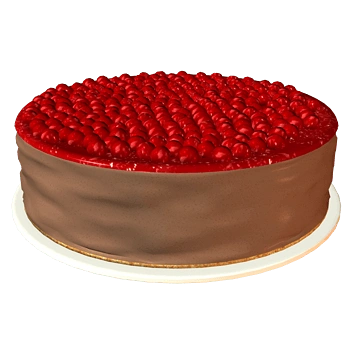 红色奶油蛋糕