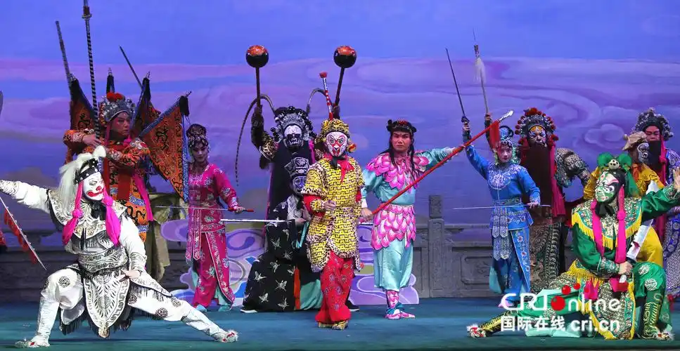 吉林省京剧院表演的京剧《大闹天宫》亮相莫斯科民族剧院舞台 标签