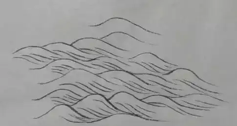 水面波纹怎么画?水波纹最全画法!教你绘画中常见的水波纹画法!