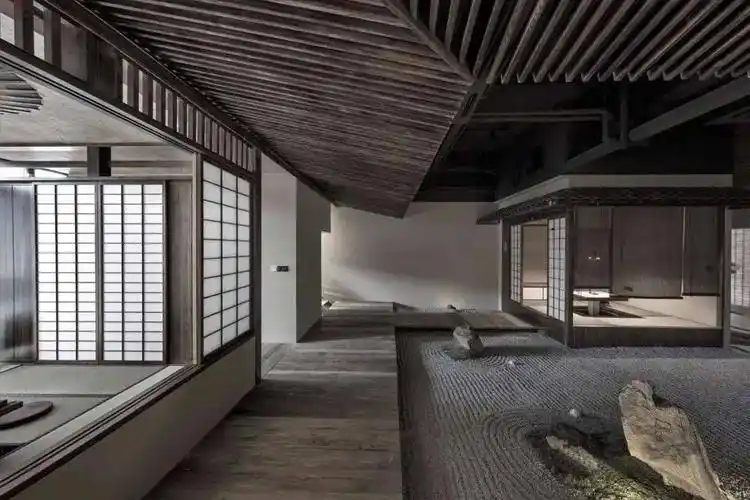 禅意茶室._空间