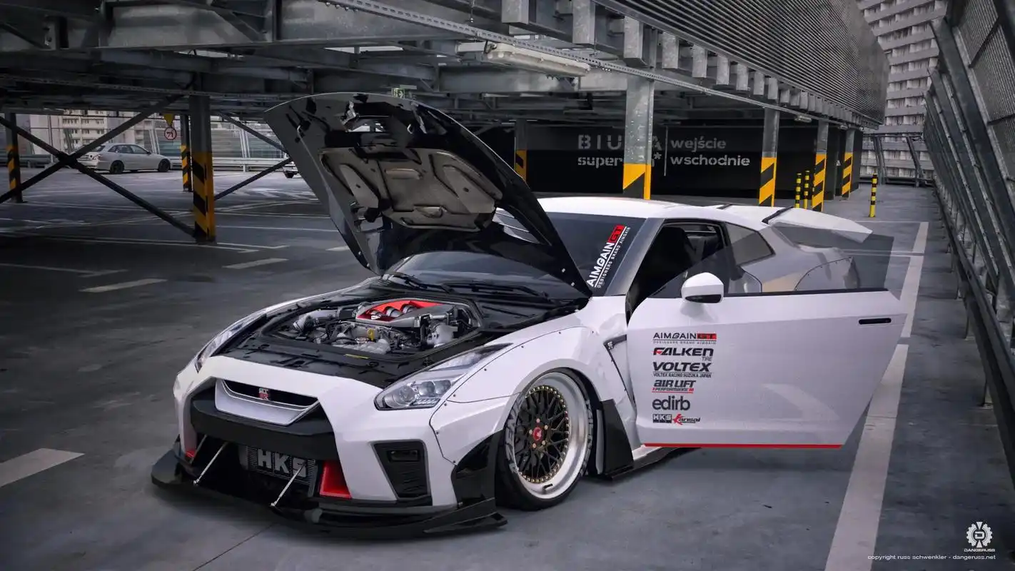 战神gtr街车改装玩的是姿态4k高清壁纸