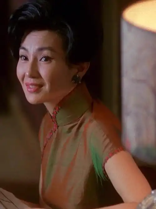 旗袍花样年华张曼玉港式旗袍合集4