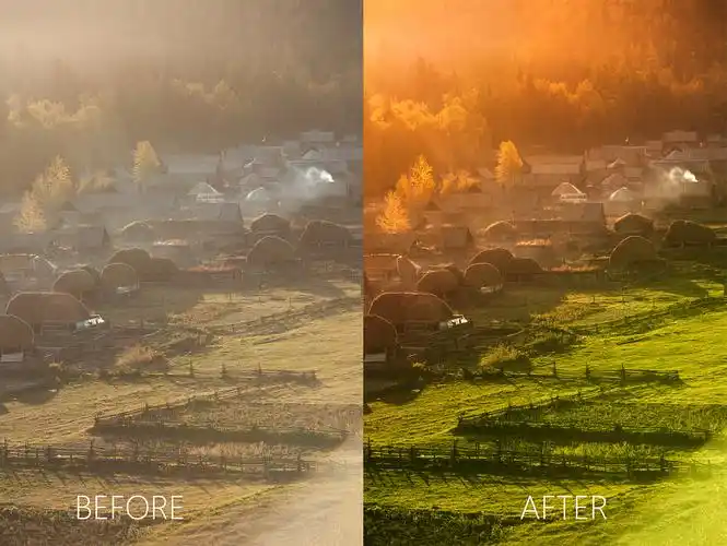 另外一番世界——lr ps调色