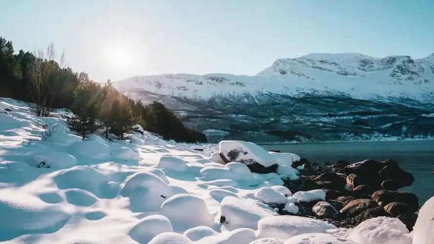 非常漂亮的雪景照片壁纸