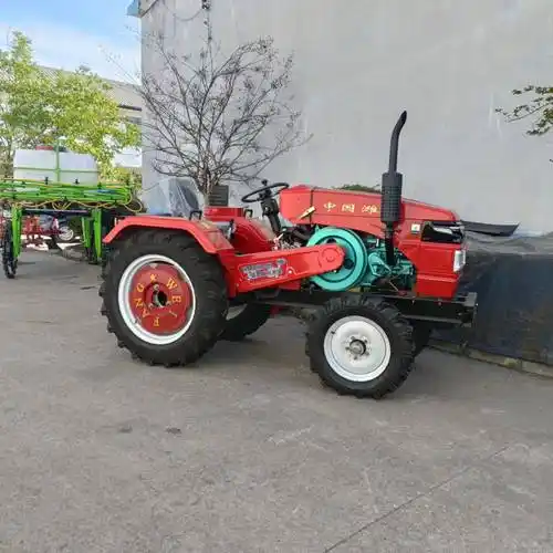 窄轮距50马力四驱拖拉机nk804四轮耕地机四轮带秸秆粉碎还田机