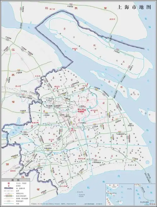 上海-上海市地图-标准地图