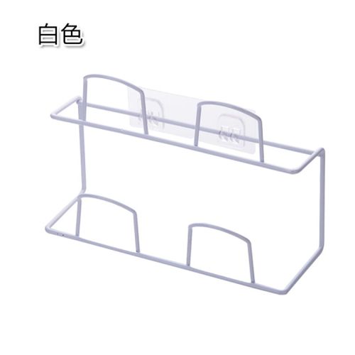 妙主角浴室拖鞋架卫生间免打孔铁艺鞋架浴室拖鞋架子门口墙上壁挂式