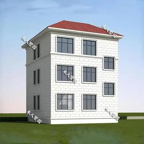 9×10米三层别墅设计,好看实用且大气,主体造价25万