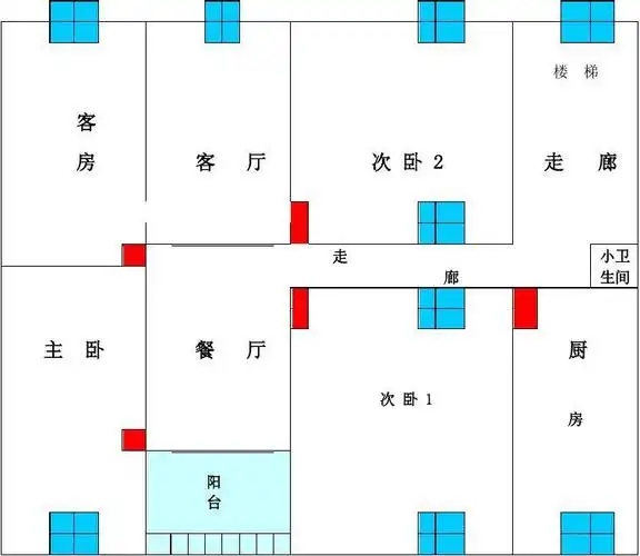 120平方米房屋结构设计平面图_word文档在线阅读与下载_无忧文档