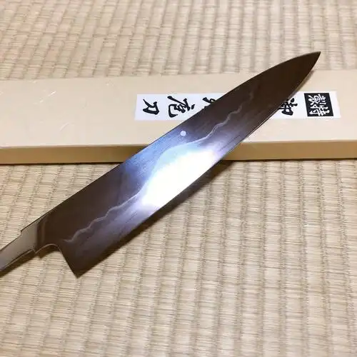 水本烧白一钢牛刀27cm