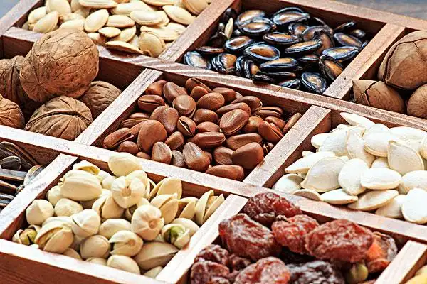 各种样式的干果