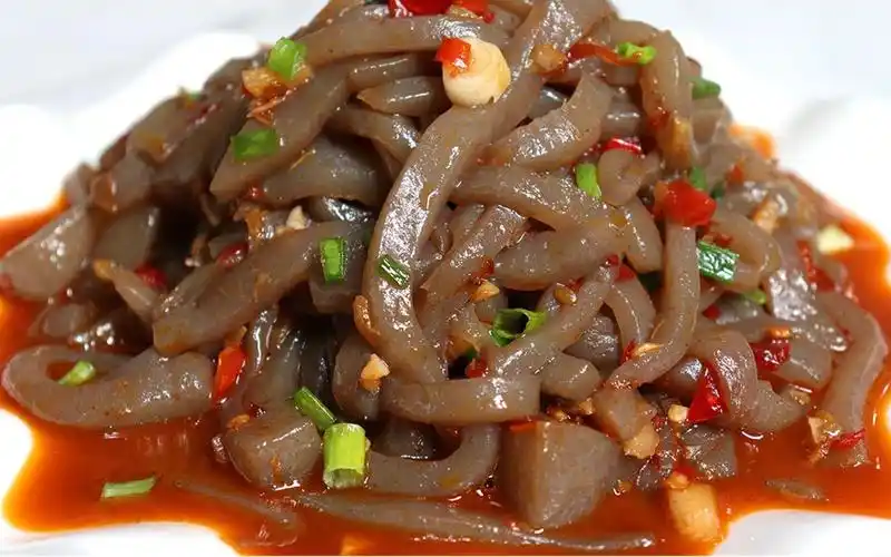 活动  四川人都爱吃的魔芋豆腐,做了满满一大盘,凉拌出来开胃又下饭!