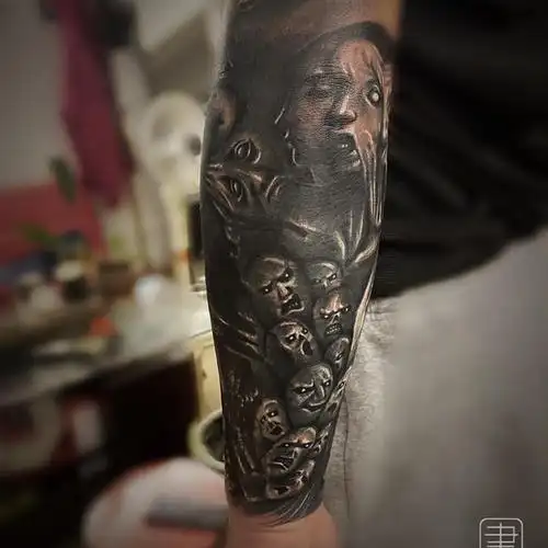 遮盖暴力遮盖,耗时15个小时_纹身吧社区 - 纹身大咖