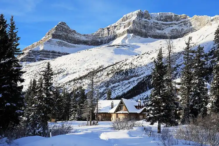 艾伯塔冰原大道,漫天繁星的孤寂,冰雪纷飞的冷酷仙境