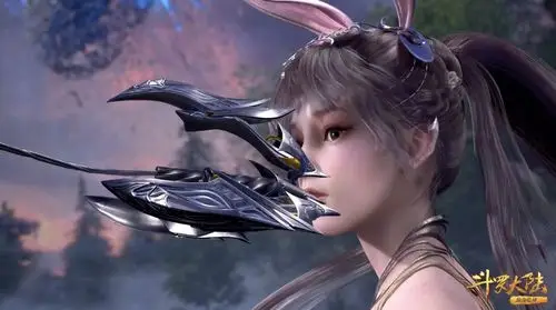 斗罗小舞新模细节写真水蛇腰配水晶高跟鞋肉色兔耳朵太逼真