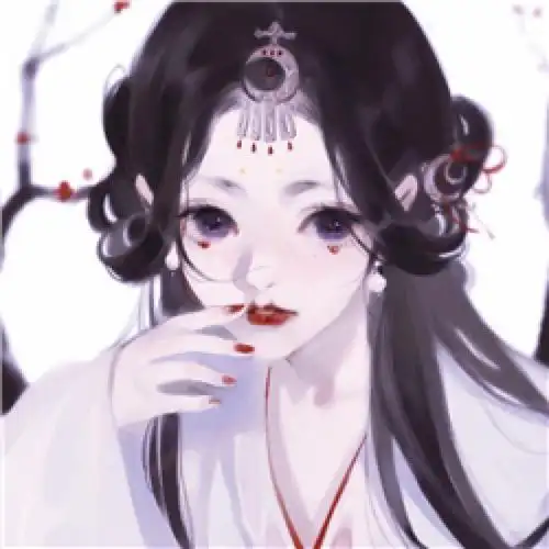 古风,美人,女头像,樱花,浅粉,妖娆