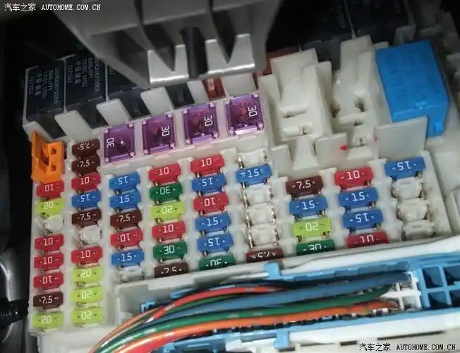 锋范保险盒保险丝说明