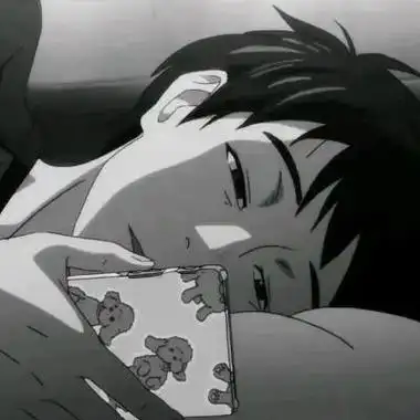 2023-01-19 09:54:04微信头像丧到骨子里的一款清冷二次元男生头像