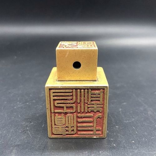 古玩古董乡下老物件收藏印章九天玄女印太上老君印五累印章工艺品