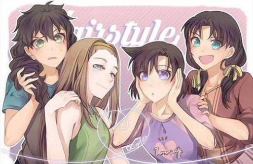 柯南:当四大女神换一个发型,兰变萝莉,园子变女神,和叶最清纯