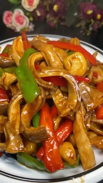 蒜烧肚条的做法