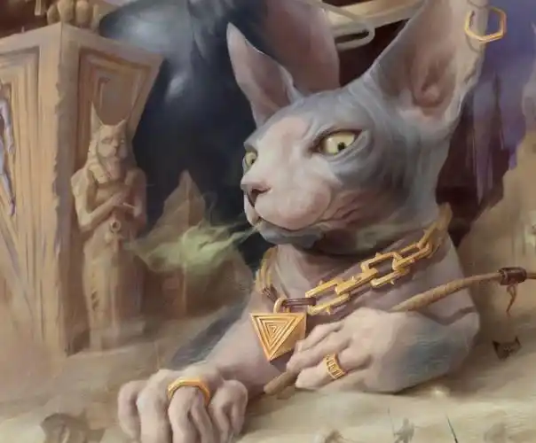 阿努比斯和斯芬克斯