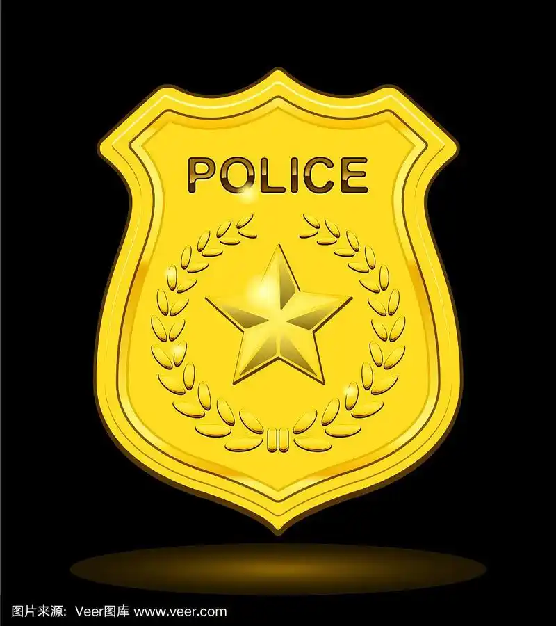 金警察徽章