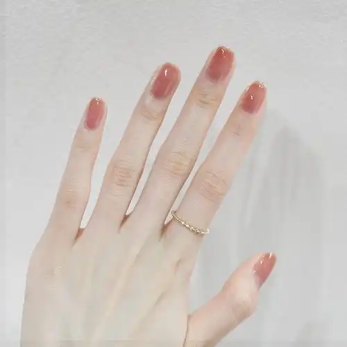 一然指甲油裸色色系透明免烤快干持久2021年新色指甲彩妆