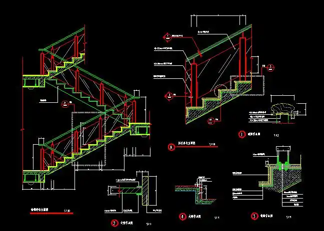 627种施工工艺工法详解672000cad节点大样详图6715套装饰装修工程