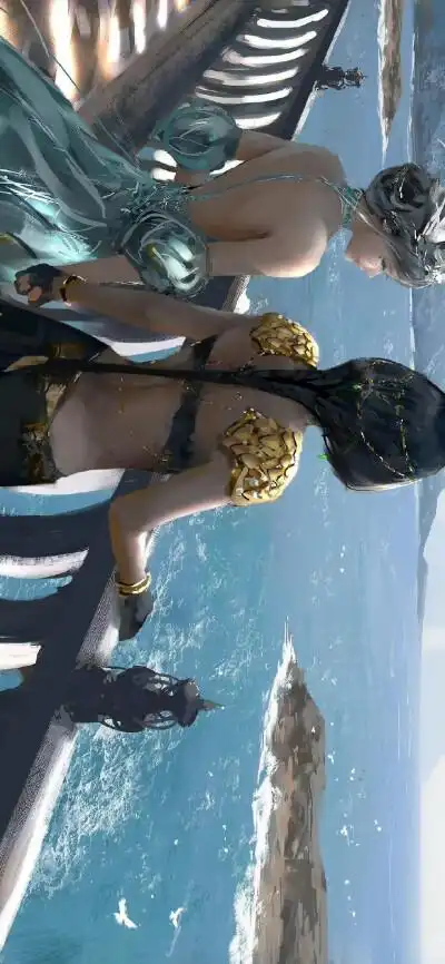 鬼刀插画壁纸 画师wlop