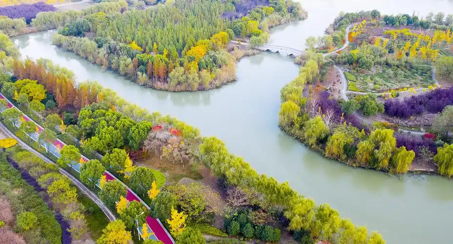 东台市人民政府 旅游天地 西溪植物园美如画
