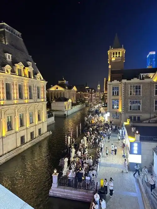 93月色真美 风也温柔大连超话#威尼斯水城#夜景超话大连·东方