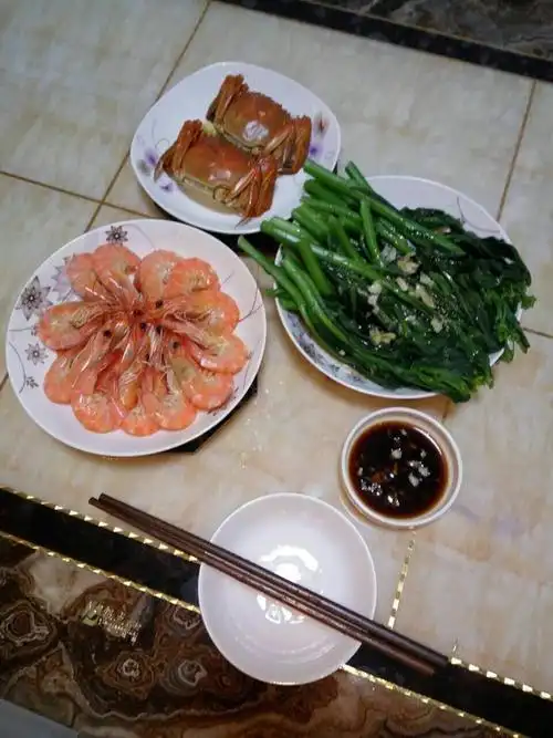 娇菇娘-做的晚餐2017年10月11日