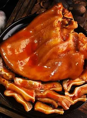 湖南手工麻辣小吃猪耳朵 开袋即食下酒菜 真空包装卤味熟食零食