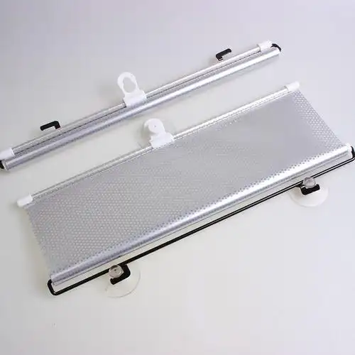 汽车遮阳挡遮阳帘阳台天窗通用自动伸缩卷帘太阳挡车用遮阳档