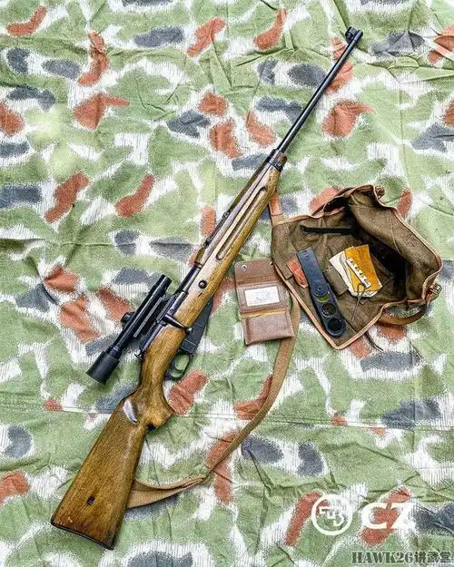 细看捷克斯洛伐克vz54狙击步枪采用莫辛纳甘设计精度表现一流