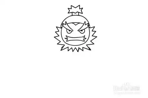 三国演义人物张飞简笔画