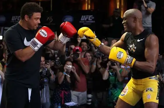 罗纳尔多参加ufc格斗训练 挑战冠军席尔瓦(图)