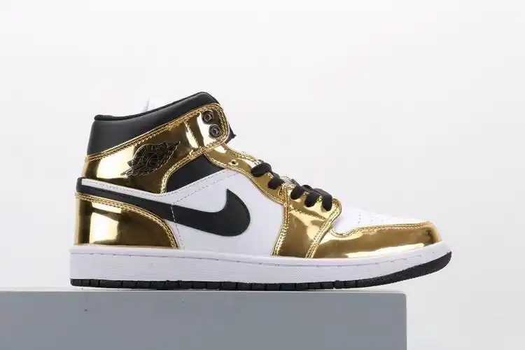 纯原mid se aj1小伦纳德白金白银 液态金中帮男女篮球鞋dc1419-700