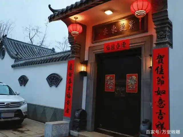 农村自建房仿古改造,古朴素雅